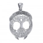I am in awe of the Tree of Life ~ Sterling Silver Jewelry Pendant