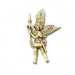 Archangel Michael Solid Gold