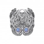 The Mother Goddess Silver Pendant