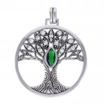 Wondrous Living through the Tree of Life ~ Sterling Silver Jewelry Pendant