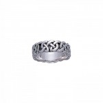 A symbol of the great Celtic pride ~ Celtic Knotwork Sterling Silver Ring
