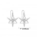 Charmed by the Mythical Triquetra Earrings