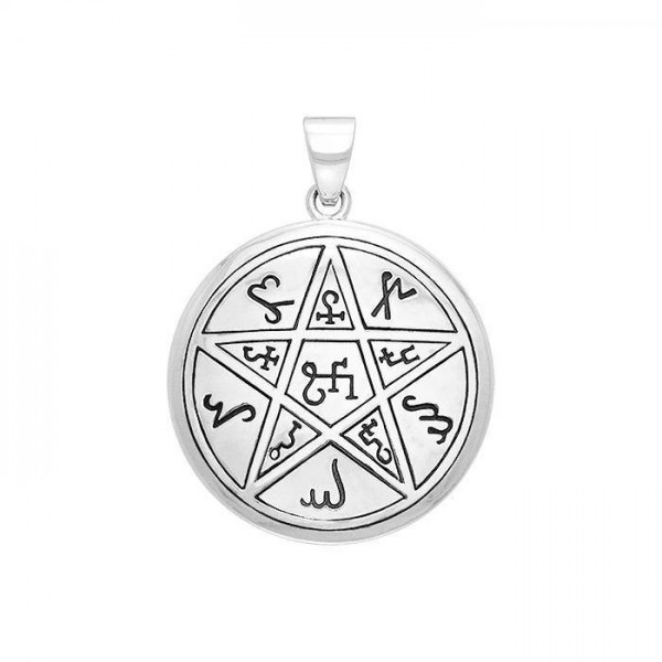 Oberon Zell Pentacle of the Earth Silver Pendant