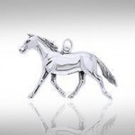 Palouse Horse Silver Charme
