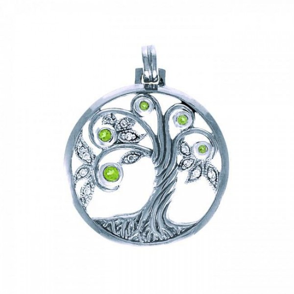 Majestic Symbolism ~ Sterling Silver Jewelry Tree of Life Jewelry Pendant