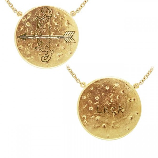 Sagittarius Astrology Vermeil Necklace By Amy Zerner