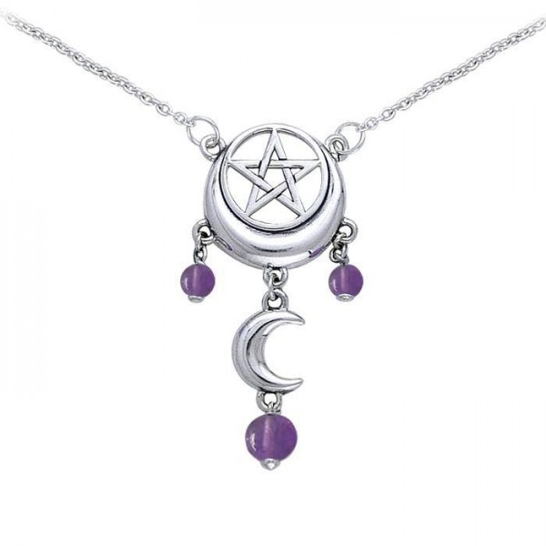 Magick Moon Silver Necklace