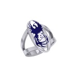 Take your inspiration from the legendary phoenix ~ Silver Ring