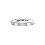 WEALTH Sterling Silver Ring