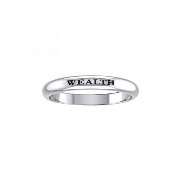 WEALTH Sterling Silver Ring
