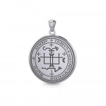 Sigil of the Archangel Gabriel Small Sterling Silver Pendant