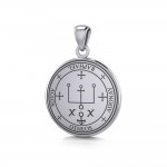 Sigil of the Archangel Raphael Small Sterling Silver Pendant