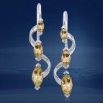 Elegant Birthstone Earrings