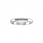 FREEDOM Sterling Silver Ring