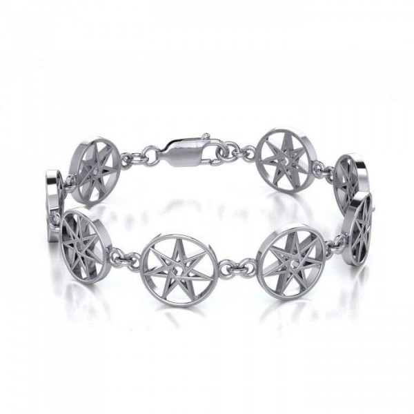 Elven Star Link Silver Bracelet