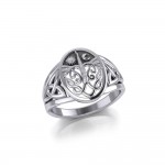 Celebrate Life with the Tree of Life Sterling Silver Ring