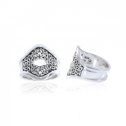 Bold Celtic Knot Ring 