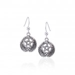 Boucles d’oreilles Winged The Star Silver