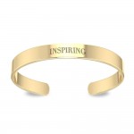 Small Cuff Bracelet 14K Gold Plated