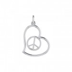 I am at peace ~ Sterling Silver Jewelry Charm