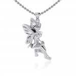 Enchanted Fairy Silver Pendant